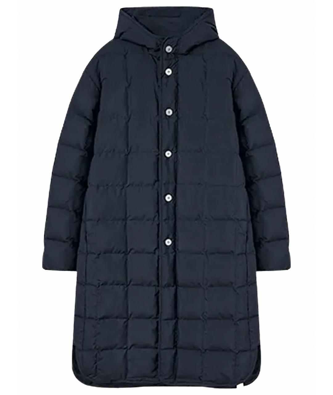 JIL SANDER Темно-синий пуховик, фото 1
