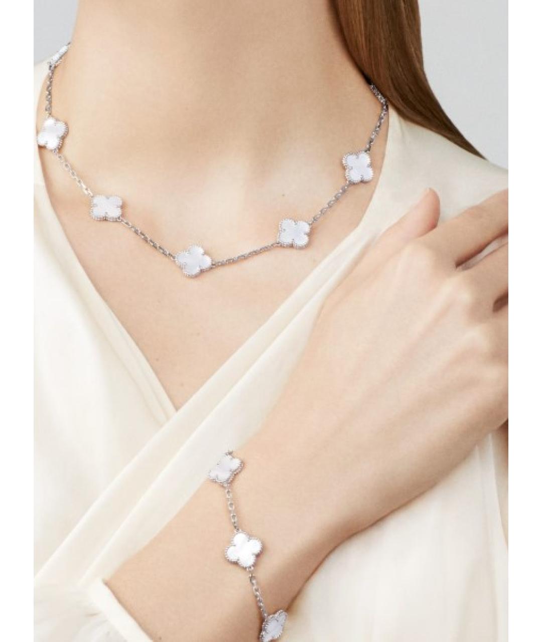 VAN CLEEF & ARPELS Белый браслет из белого золота, фото 2