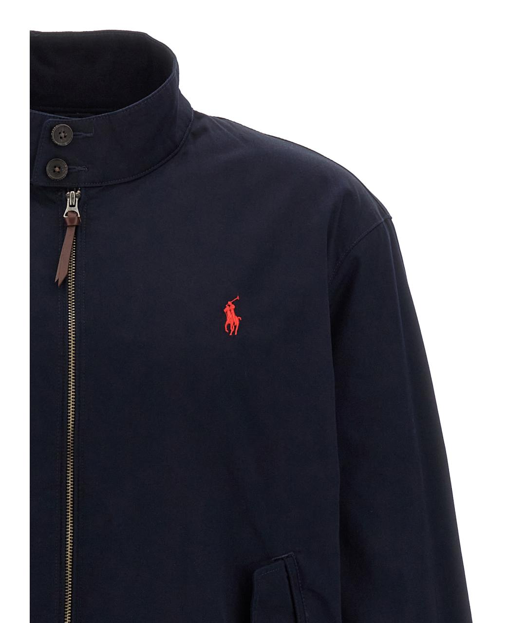 POLO RALPH LAUREN Синяя хлопковая куртка, фото 1