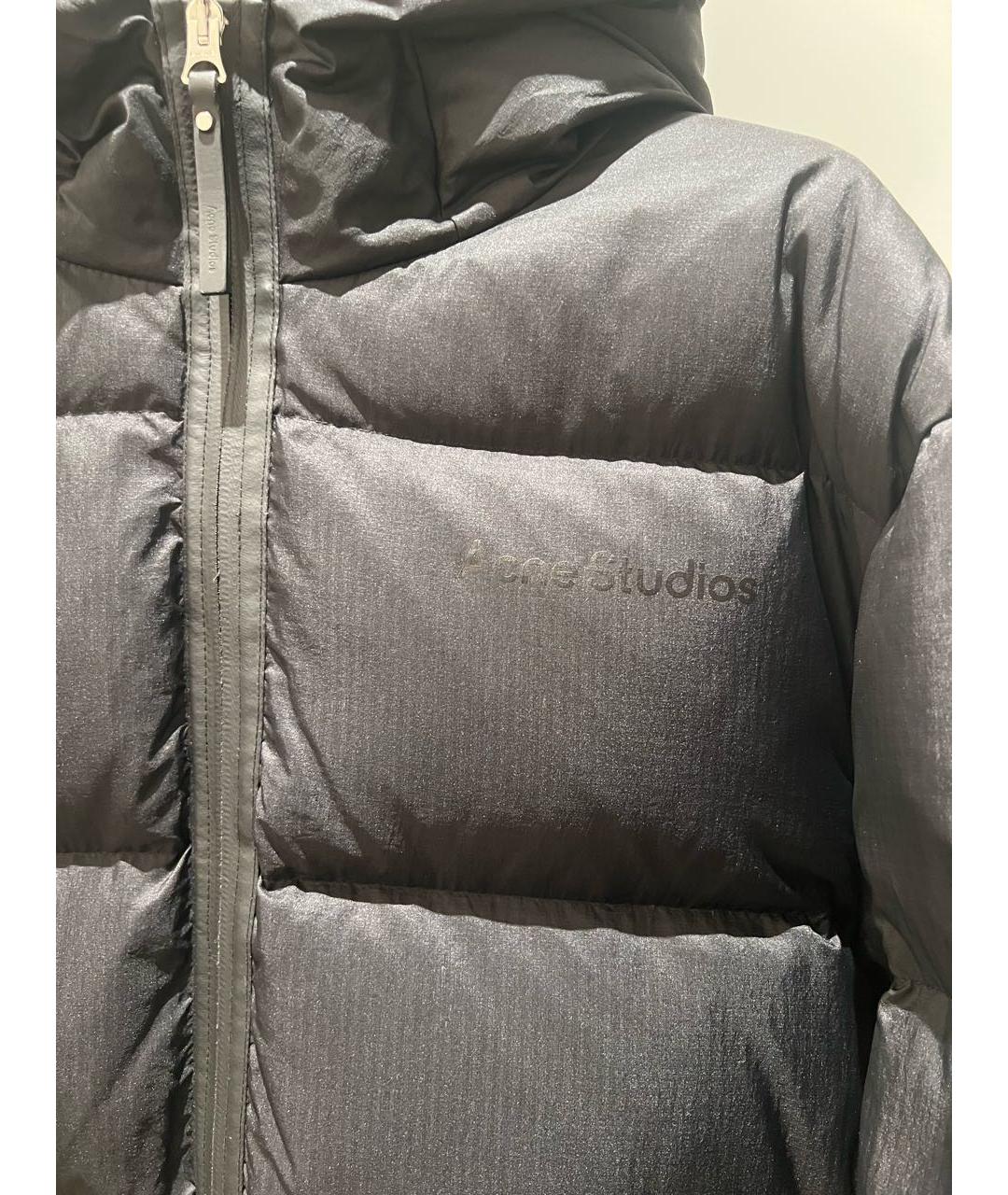 ACNE STUDIOS Черный пуховик, фото 3