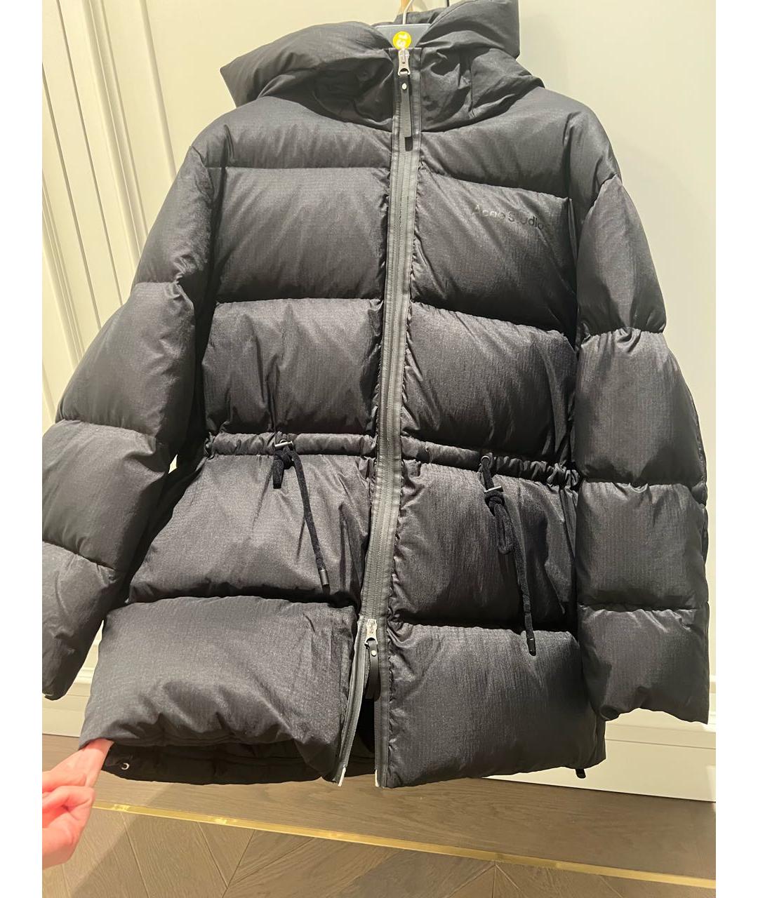 ACNE STUDIOS Черный пуховик, фото 2