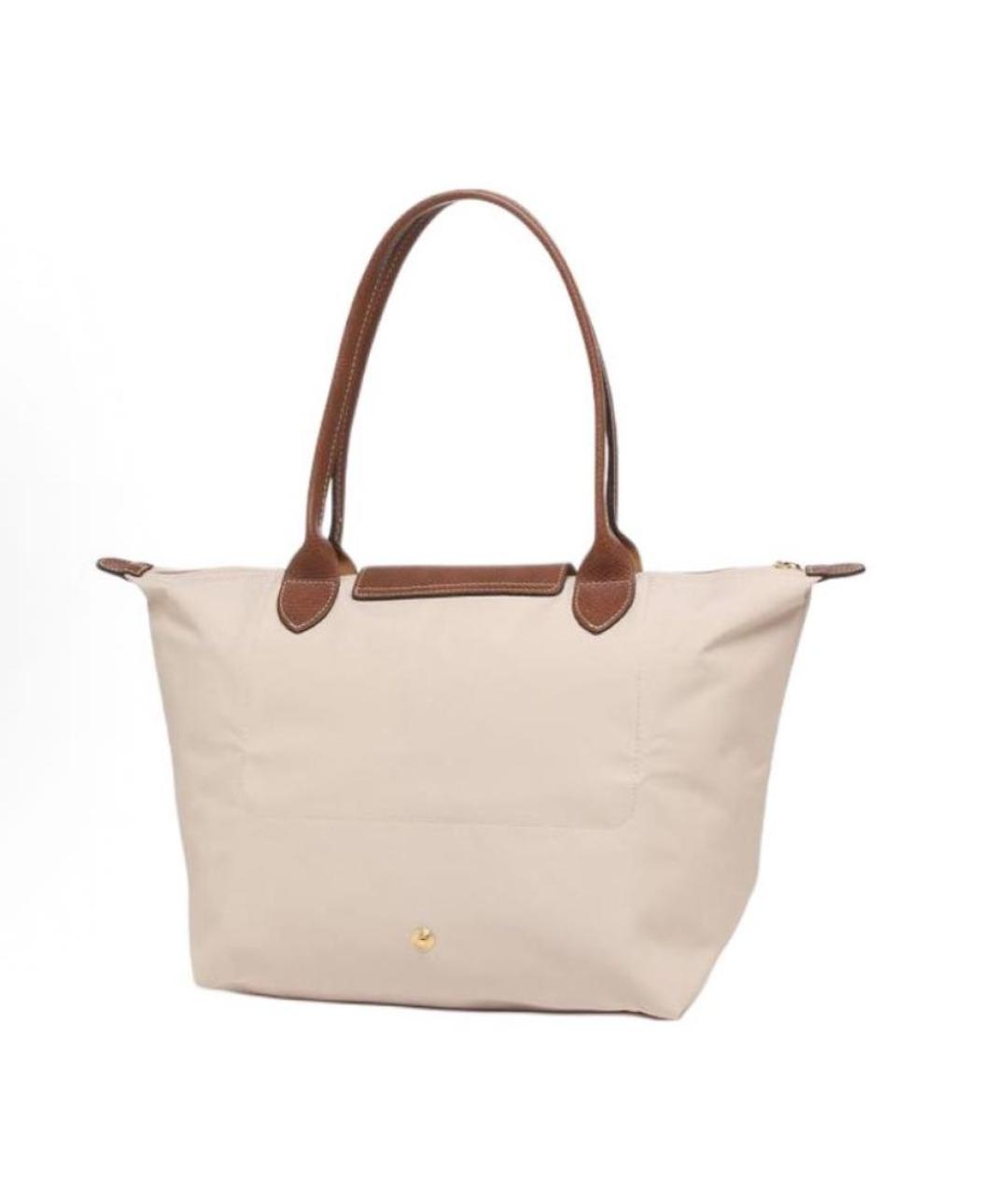 LONGCHAMP Бежевая сумка тоут, фото 2