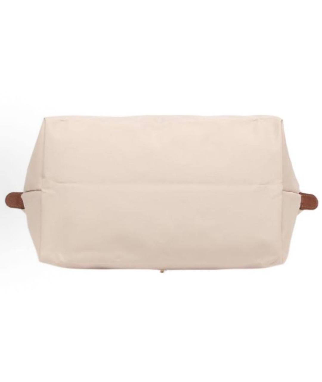 LONGCHAMP Бежевая сумка тоут, фото 5