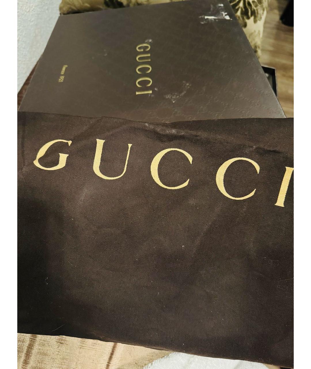 GUCCI Хаки замшевые ботильоны, фото 8