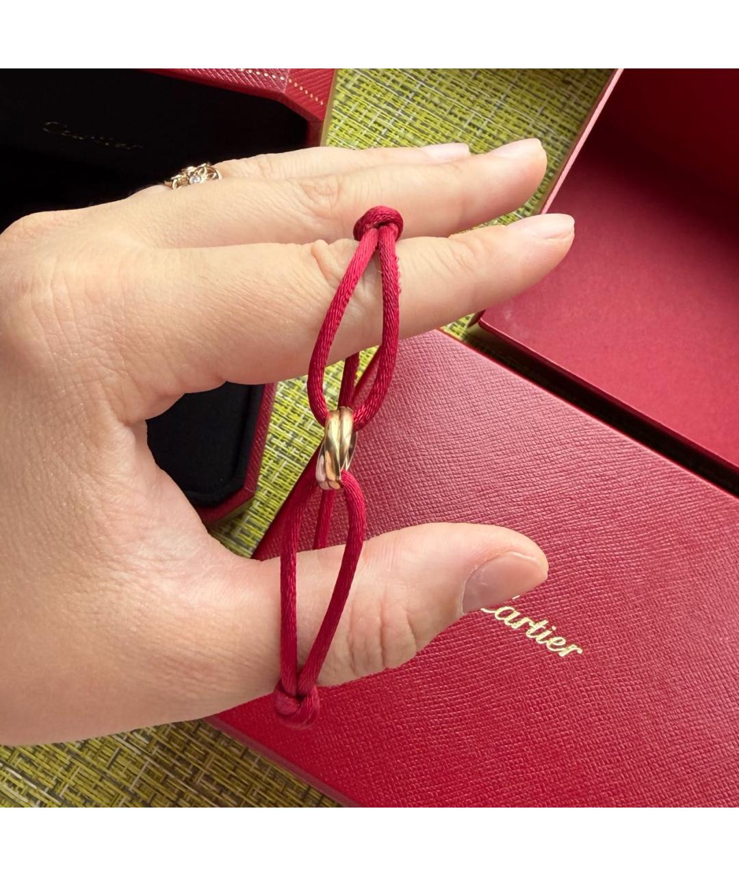 CARTIER Красный браслет из желтого золота, фото 6