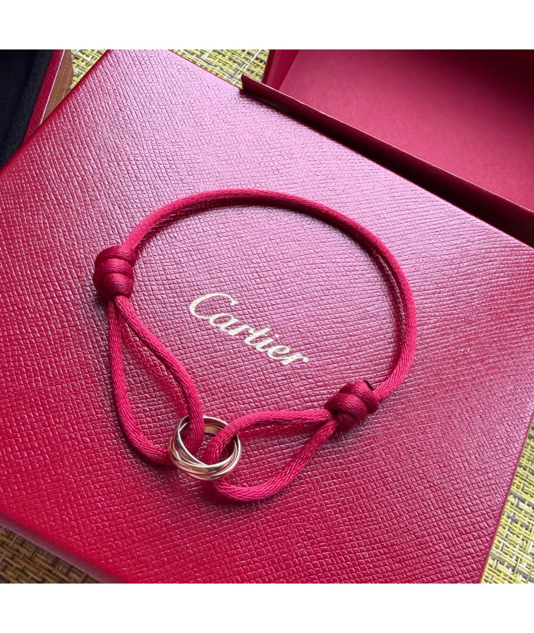 CARTIER Красный браслет из желтого золота, фото 3
