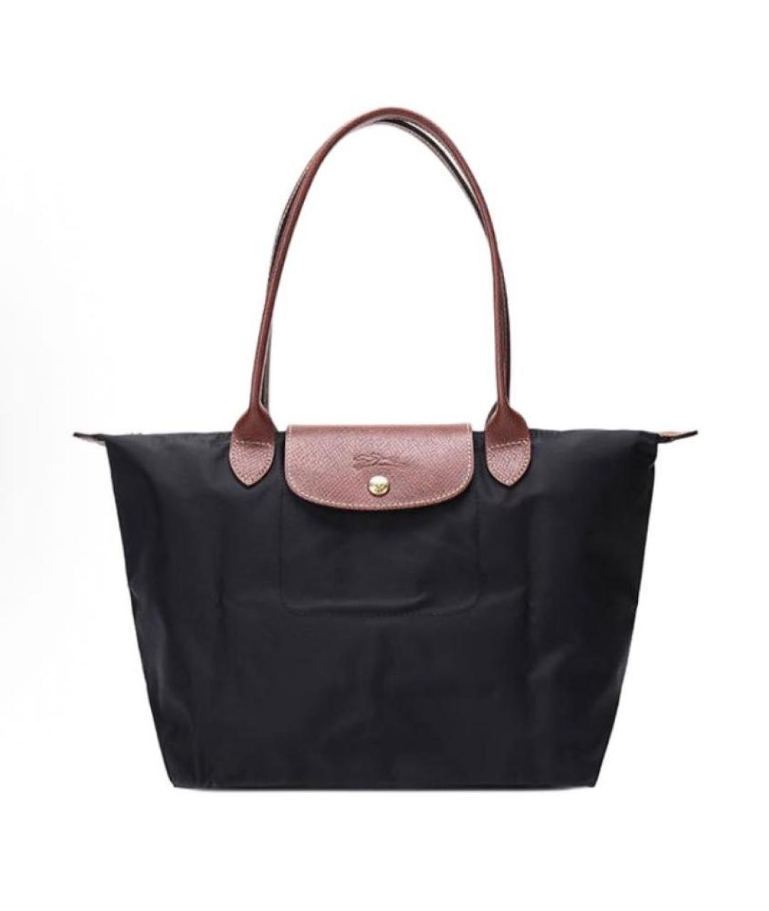 LONGCHAMP Черная сумка тоут, фото 8