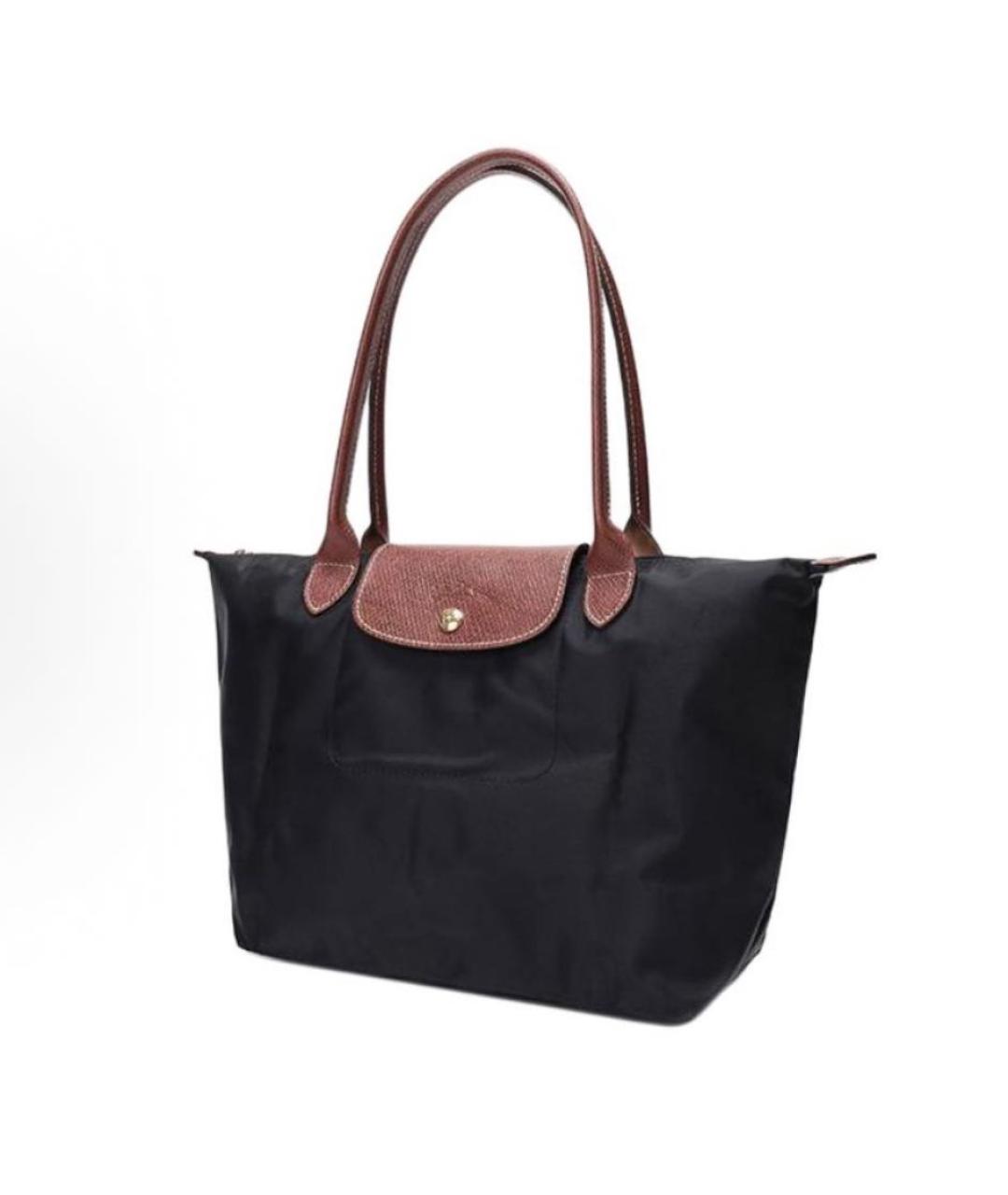 LONGCHAMP Черная сумка тоут, фото 2