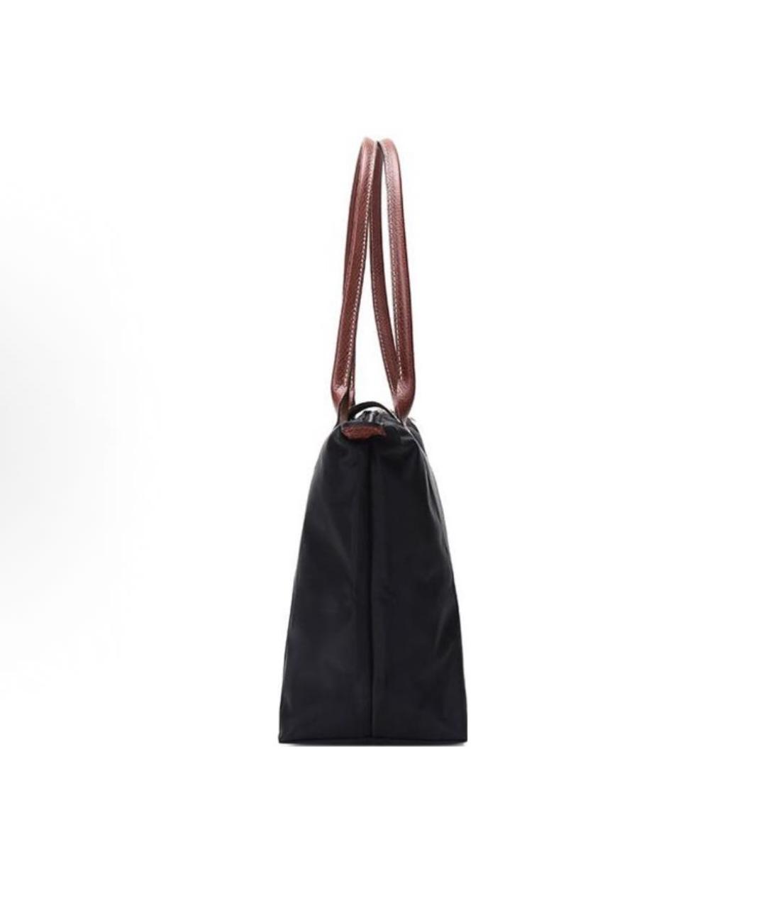 LONGCHAMP Черная сумка тоут, фото 3