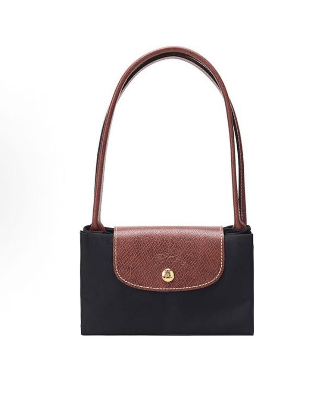 LONGCHAMP Черная сумка тоут, фото 6