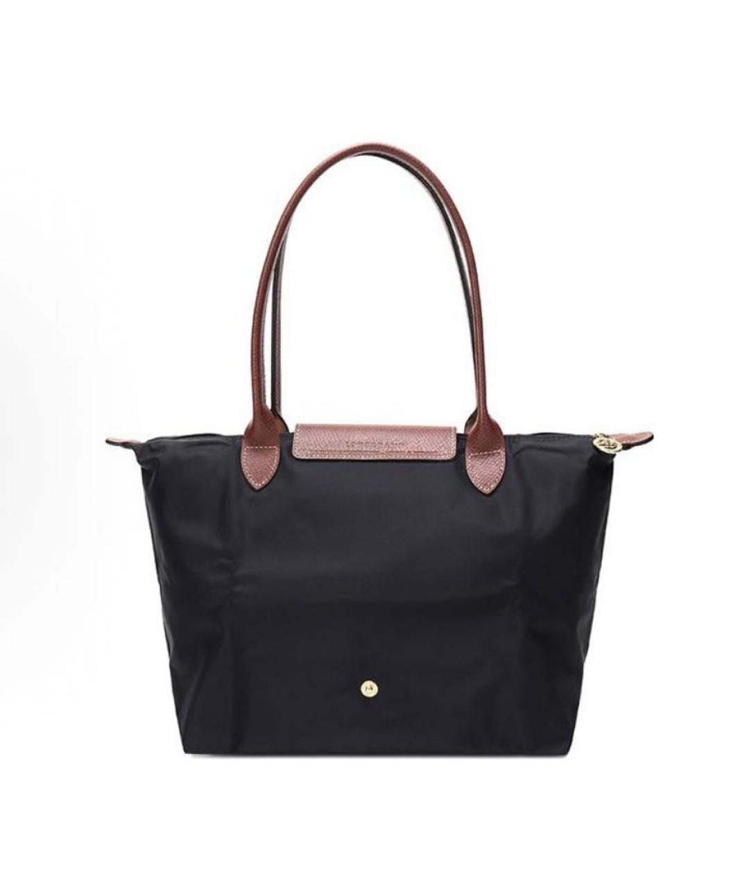 LONGCHAMP Черная сумка тоут, фото 4