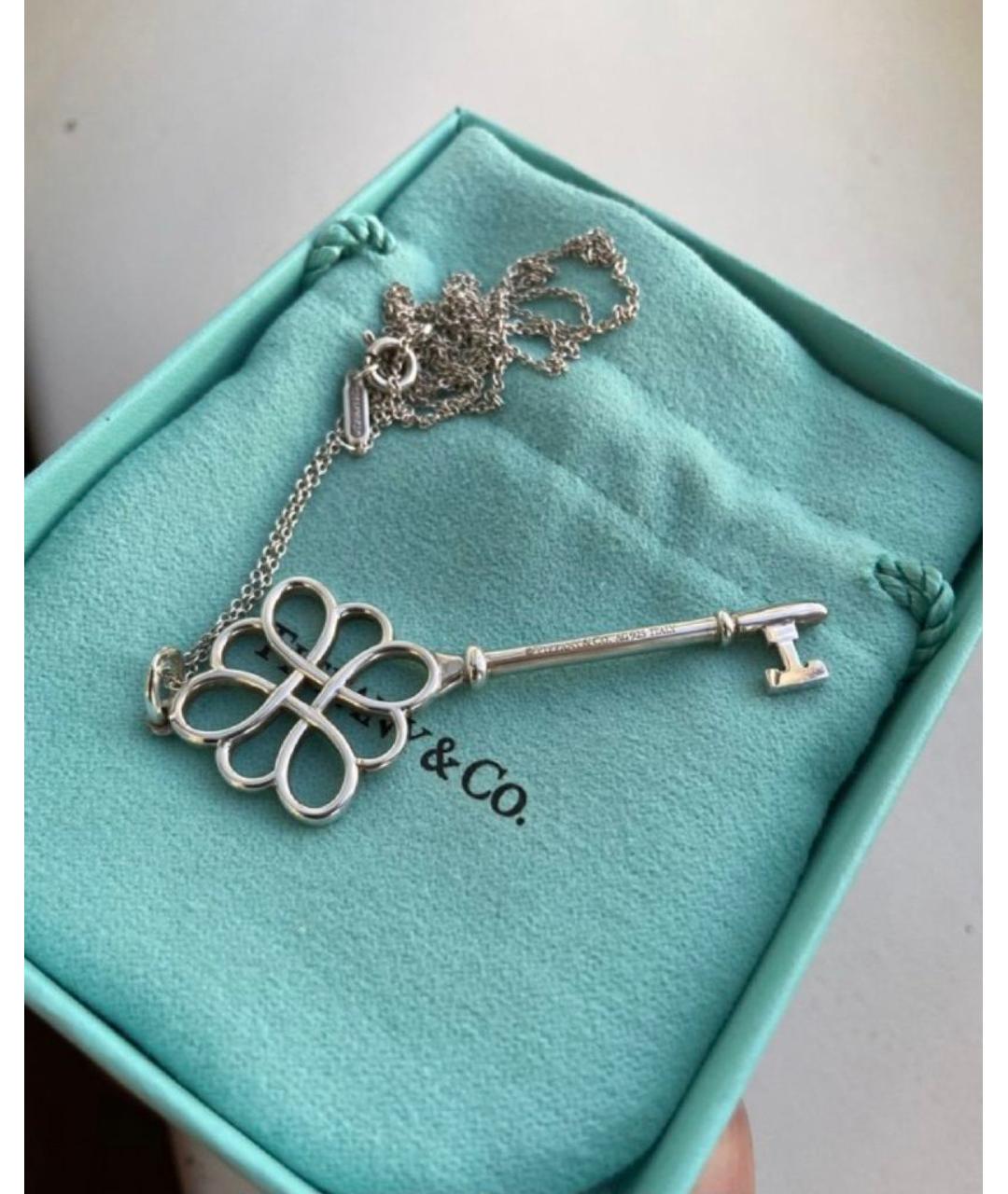TIFFANY&CO Серебрянный серебряный кулон, фото 2