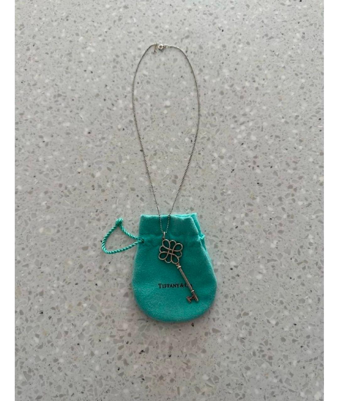 TIFFANY&CO Серебрянный серебряный кулон, фото 4