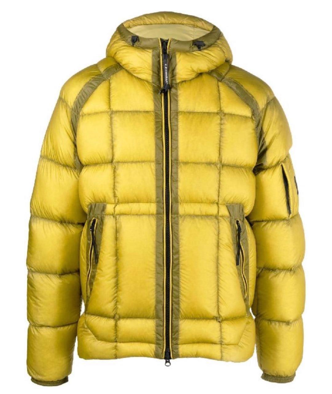 CP COMPANY Желтая полиамидовая куртка, фото 1