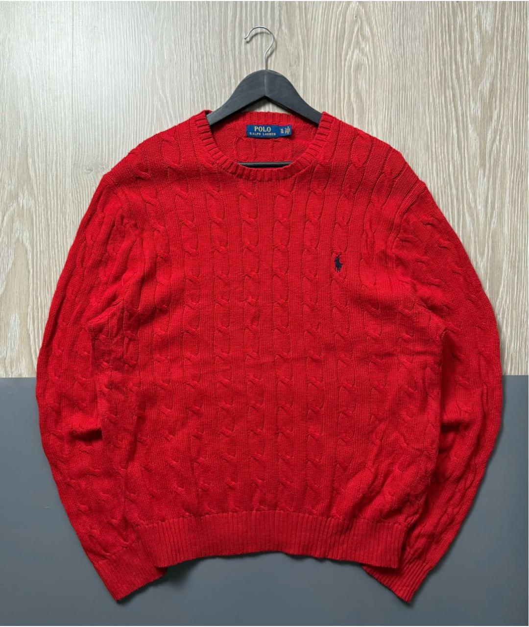 POLO RALPH LAUREN Черный хлопковый джемпер / свитер, фото 6
