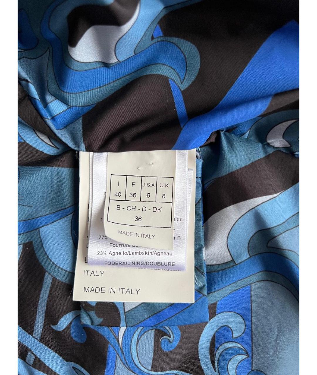 EMILIO PUCCI Черная полиамидовая куртка, фото 5