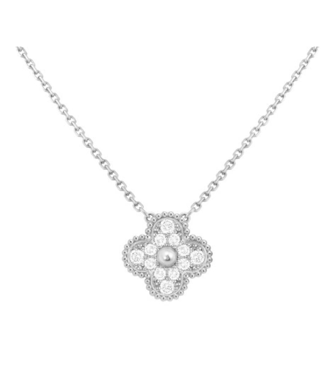 VAN CLEEF & ARPELS Серебрянный кулон из белого золота, фото 1
