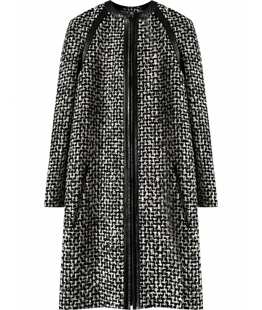 SAINT LAURENT Серое полиамидовое пальто, фото 1