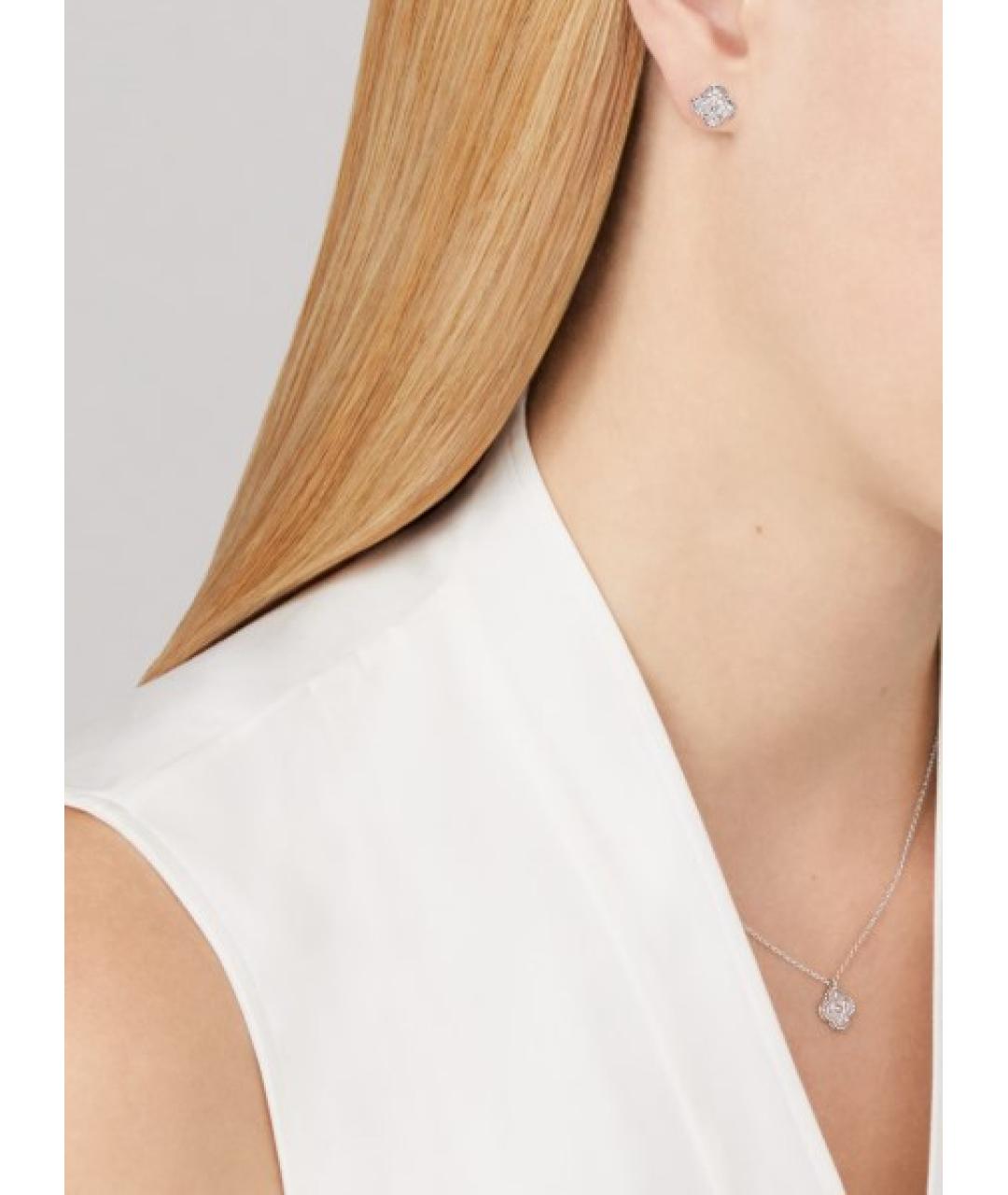 VAN CLEEF & ARPELS Серебряные серьги из белого золота, фото 2