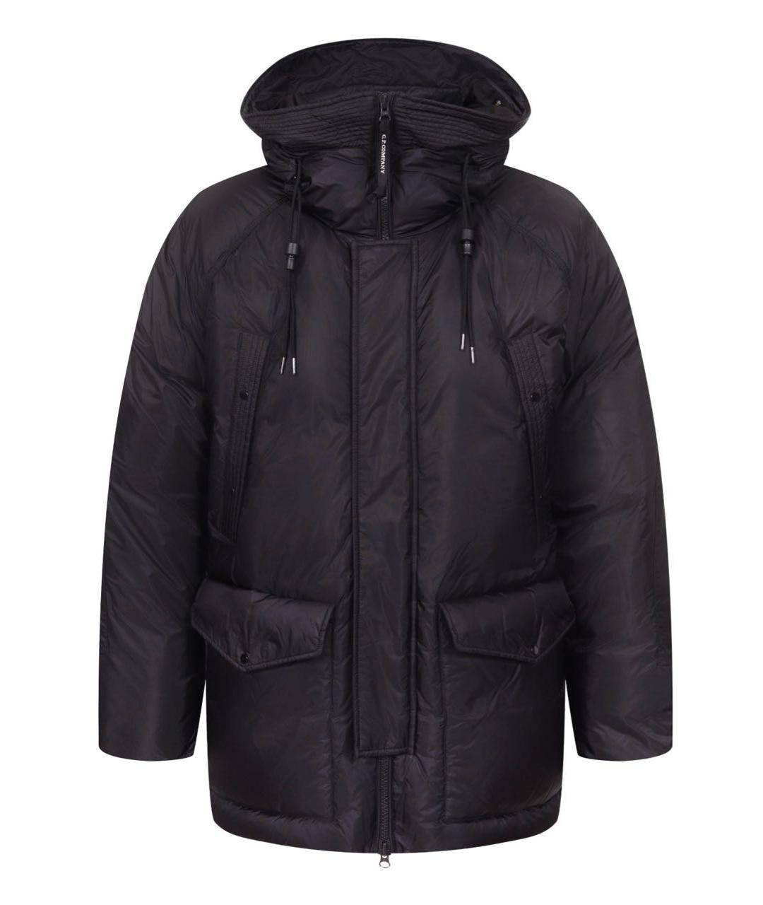 CP COMPANY Черная полиамидовая куртка, фото 1