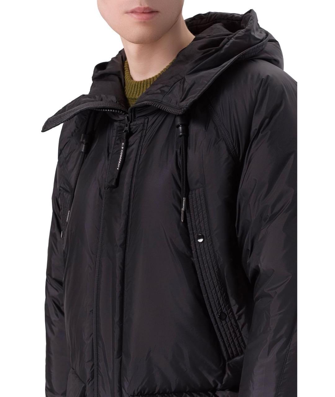 CP COMPANY Черная полиамидовая куртка, фото 5