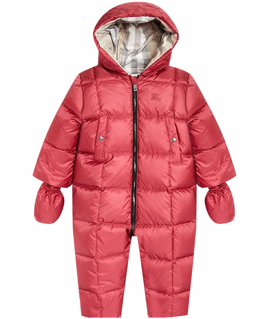 BURBERRY Розовый комбинезон, фото 1