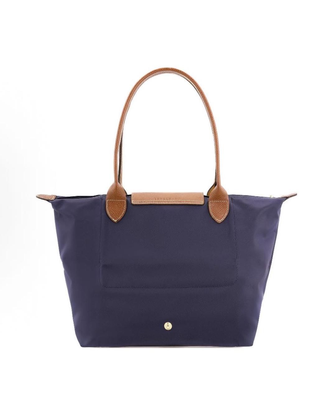 LONGCHAMP Темно-синяя сумка тоут, фото 3