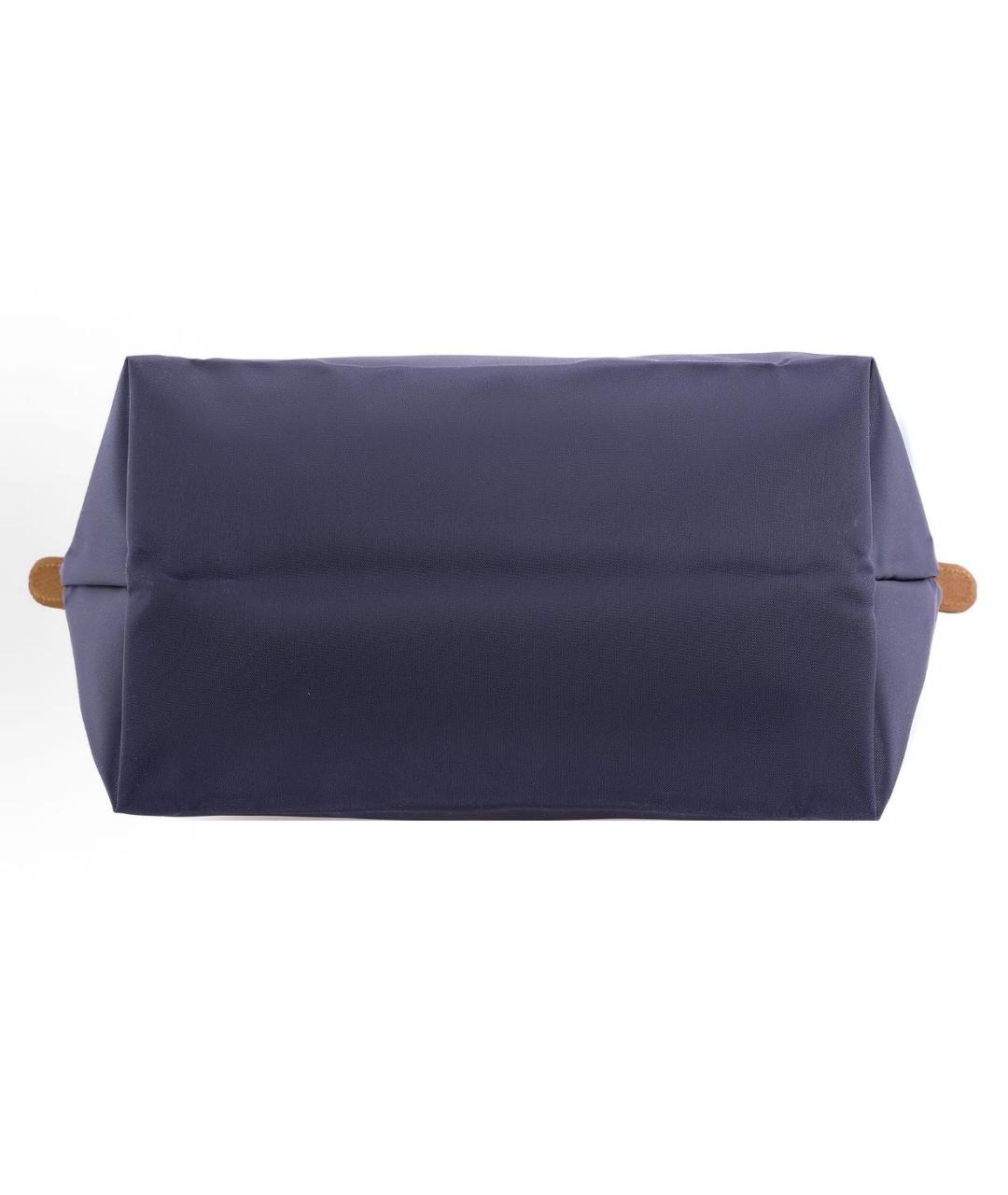 LONGCHAMP Темно-синяя сумка тоут, фото 5