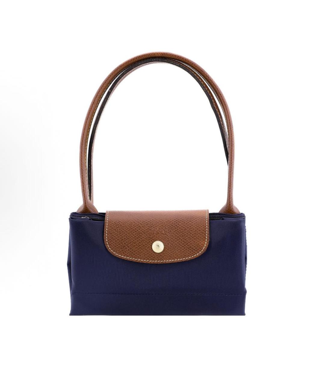LONGCHAMP Темно-синяя сумка тоут, фото 2
