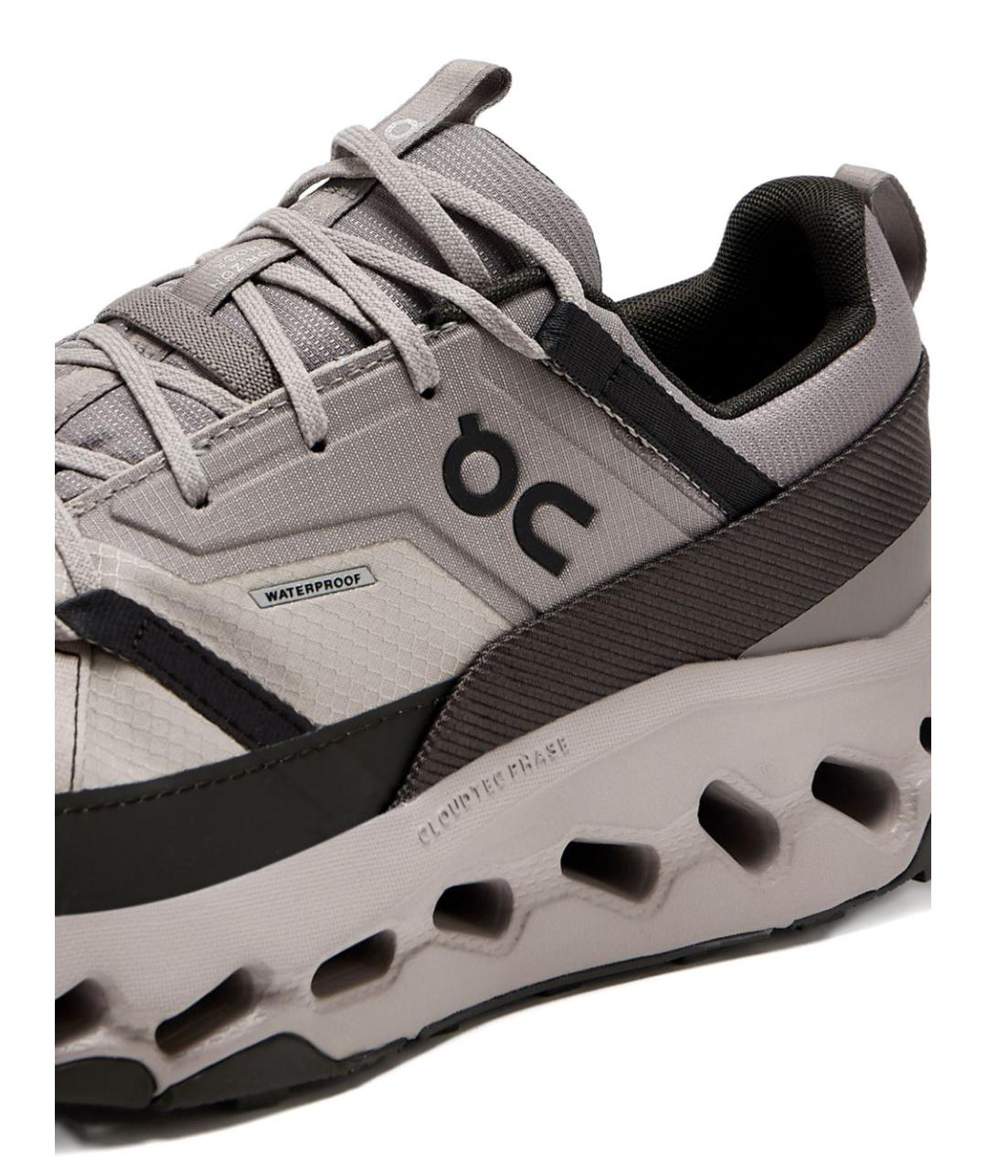 ON Серые текстильные низкие кроссовки / кеды, фото 3