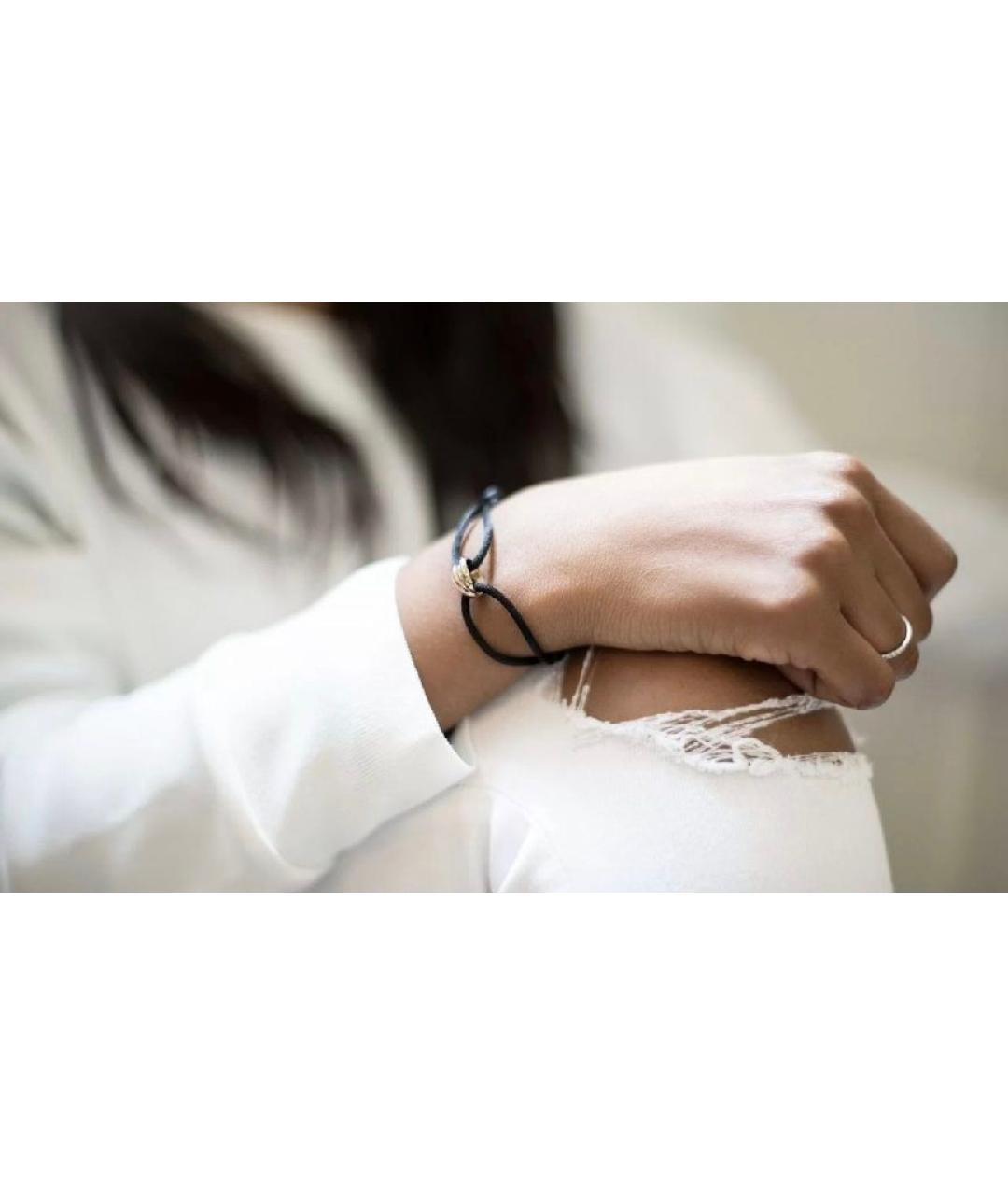 CARTIER Черный браслет из желтого золота, фото 7