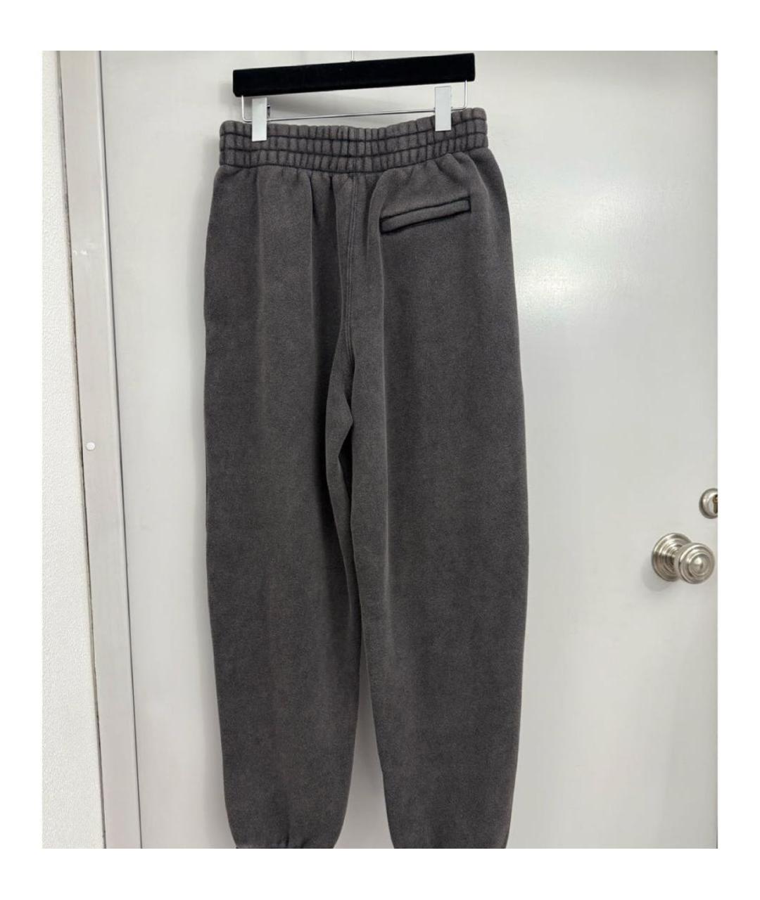 ALEXANDER WANG Антрацитовый хлопковый костюм с брюками, фото 4