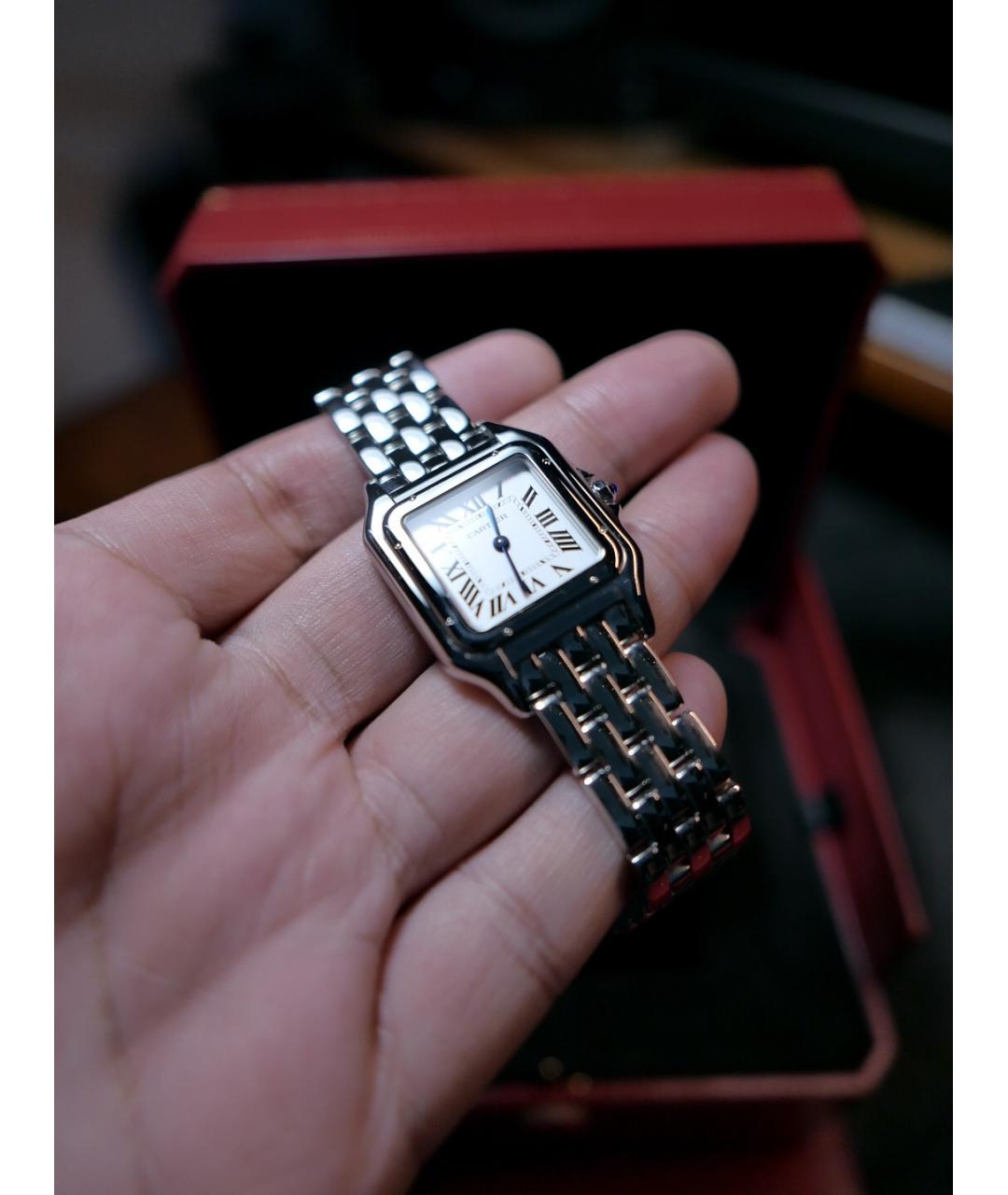 CARTIER Серебряные металлические часы, фото 4