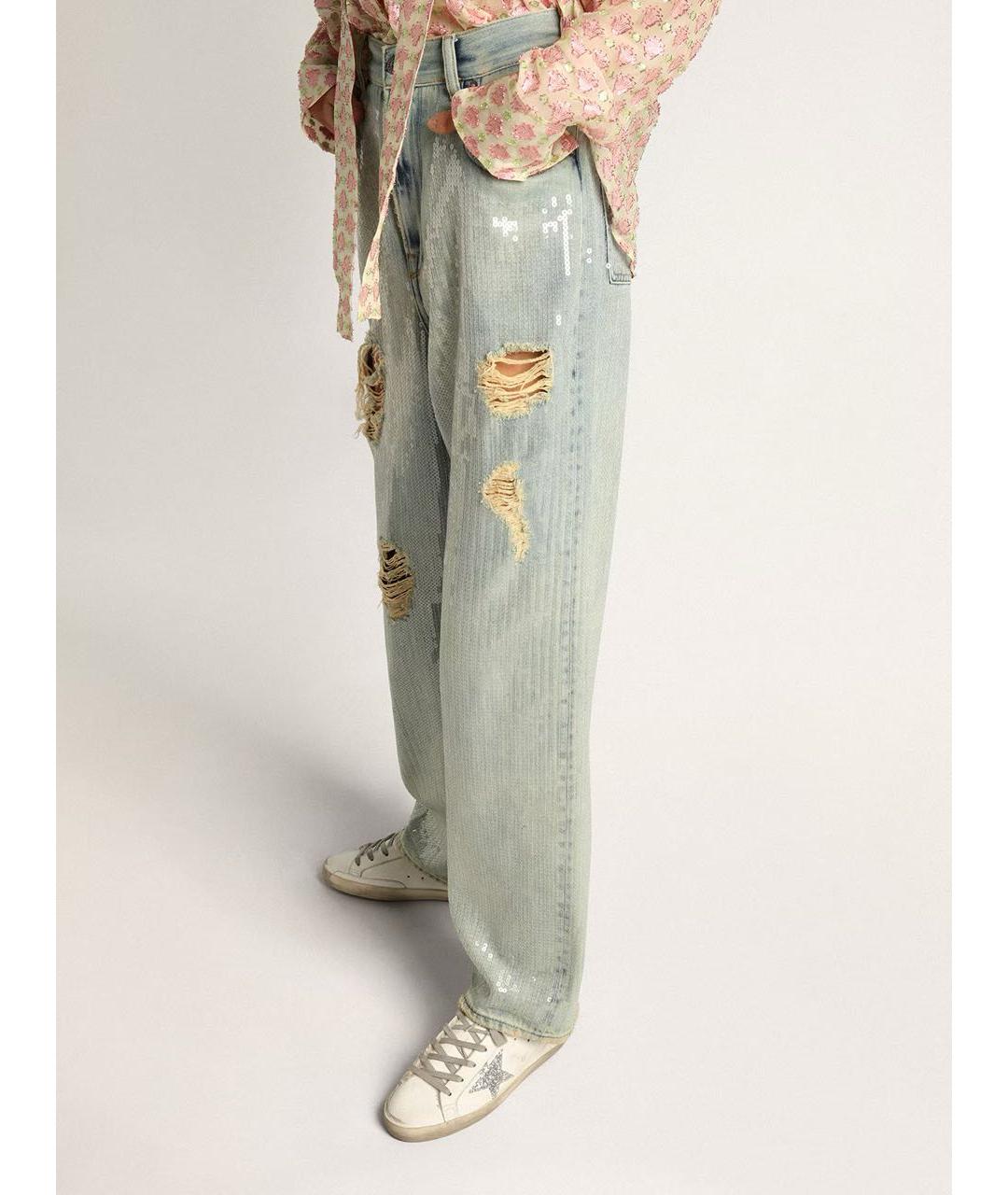 GOLDEN GOOSE DELUXE BRAND Белые кожаные кроссовки, фото 3