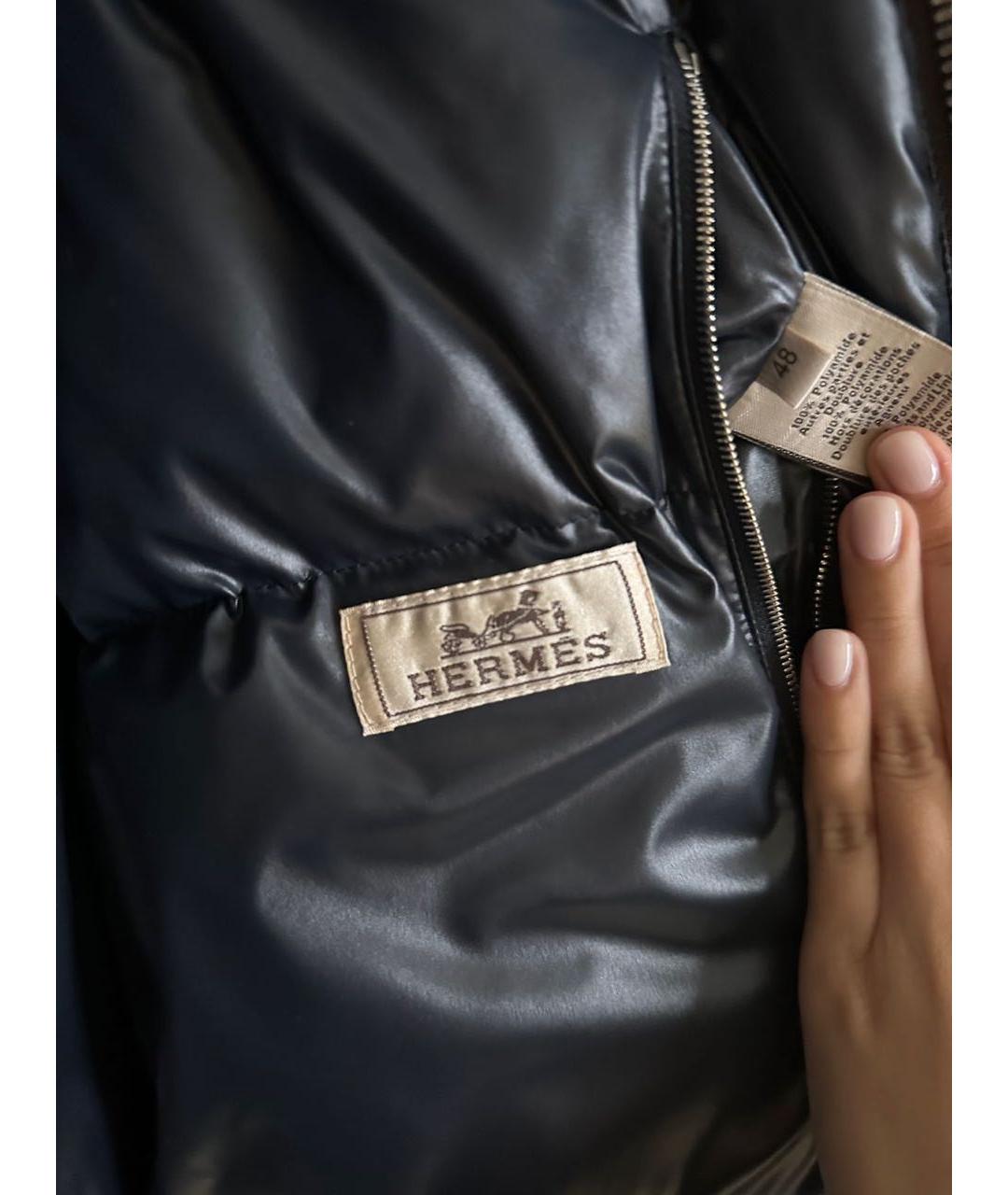 HERMES Коричневый жилет, фото 7