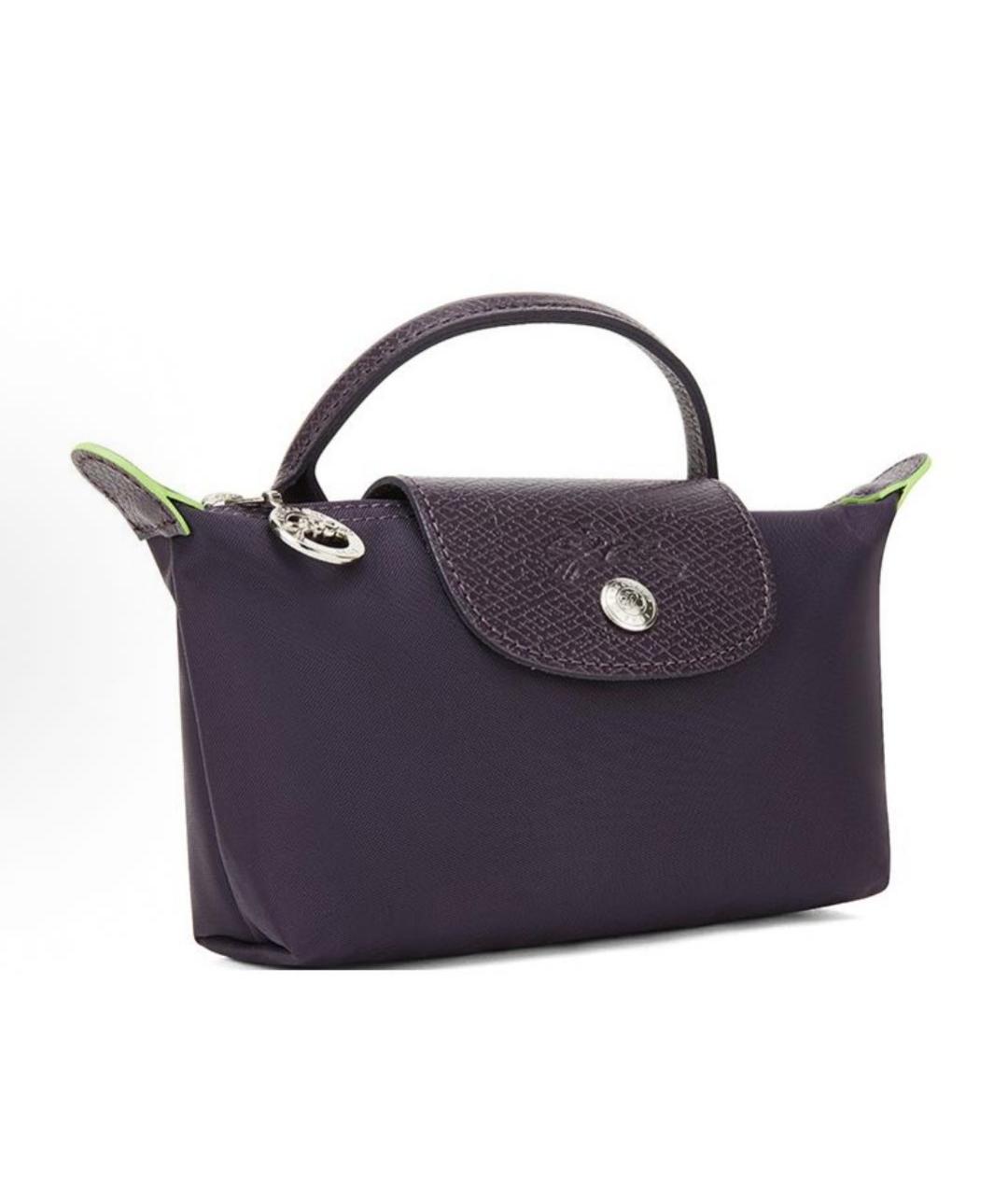 LONGCHAMP Фиолетовая сумка с короткими ручками, фото 2