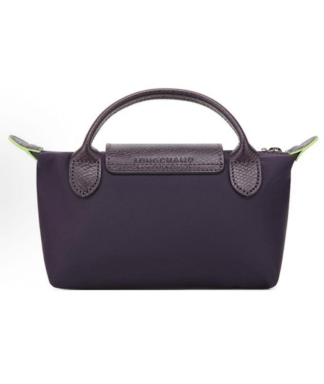 LONGCHAMP Фиолетовая сумка с короткими ручками, фото 3