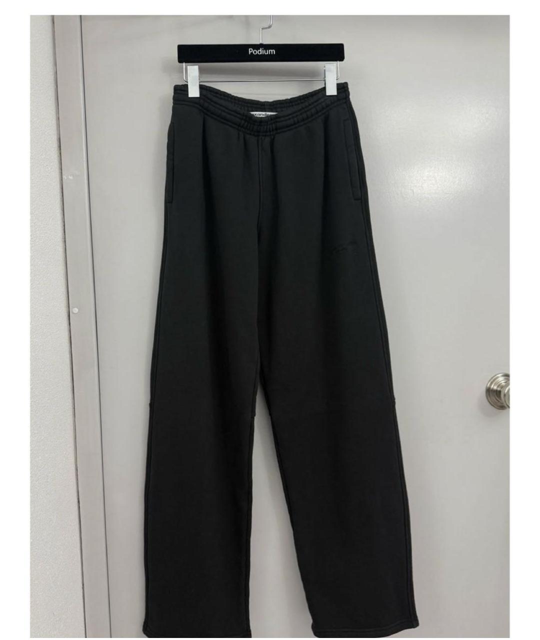 ALEXANDER WANG Черный хлопковый костюм с брюками, фото 2