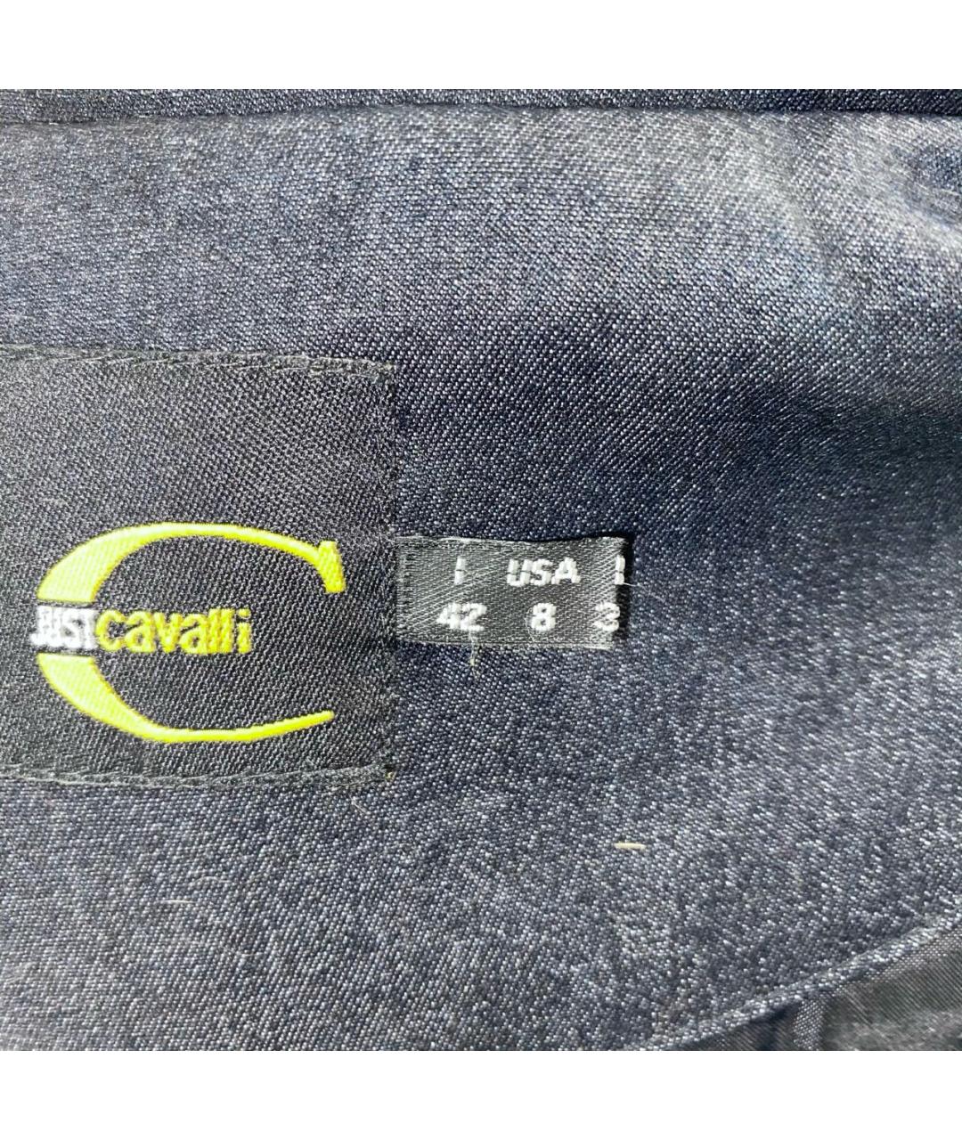 JUST CAVALLI Синяя куртка, фото 5