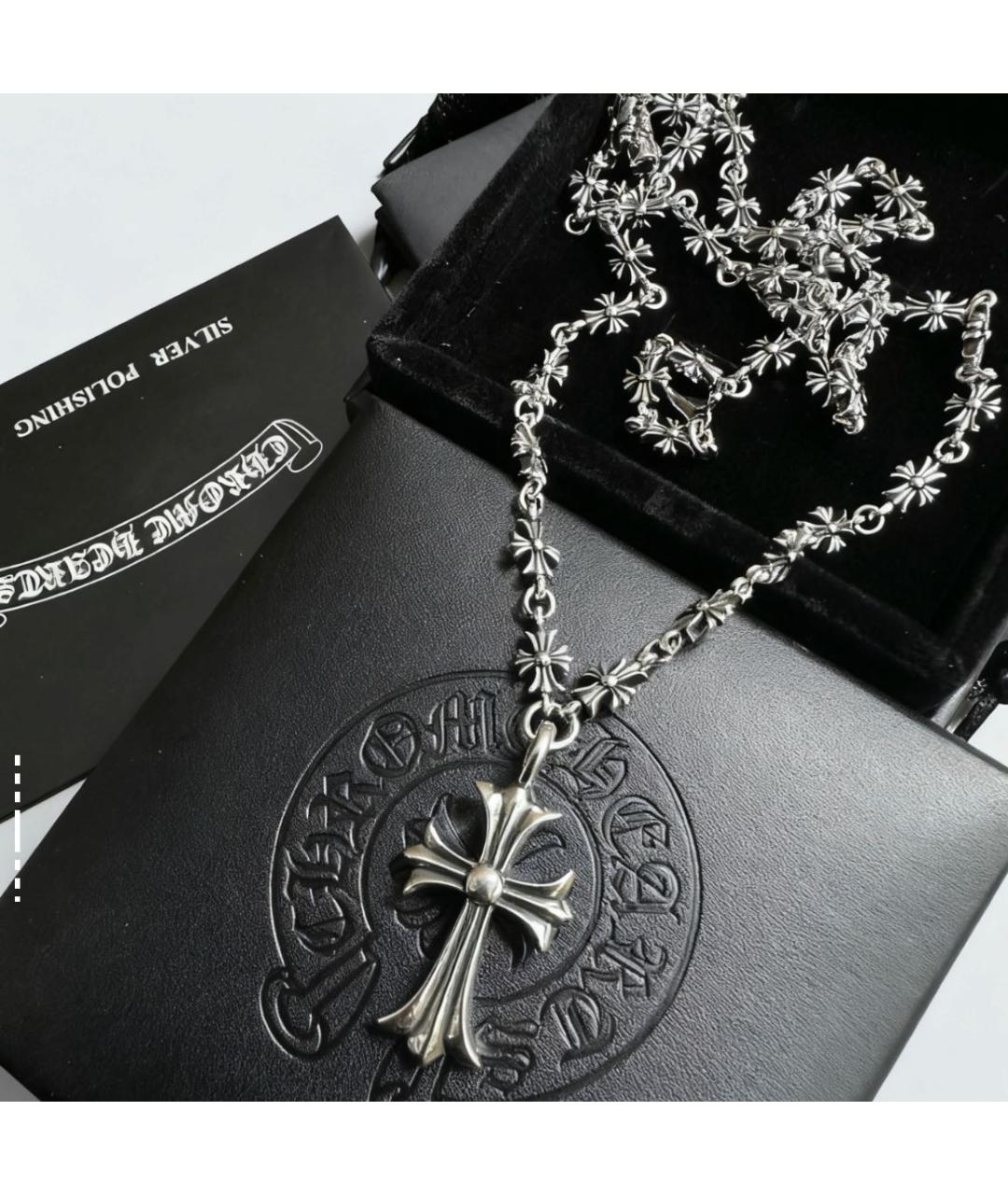 CHROME HEARTS Серебряная серебряная цепочка/подвеска, фото 3