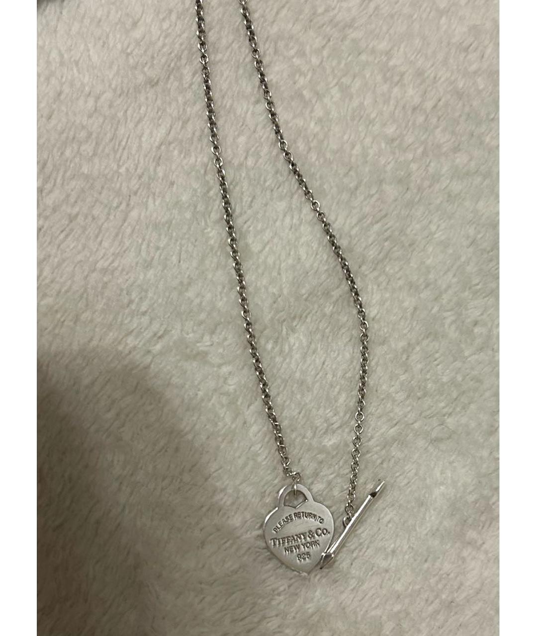 TIFFANY&CO Серебряная серебряная подвеска, фото 4