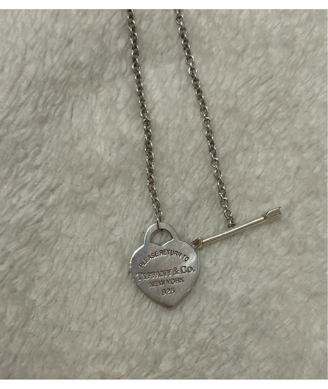 TIFFANY&CO Серебряная серебряная подвеска, фото 2