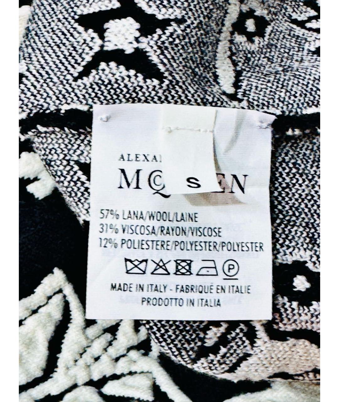 ALEXANDER MCQUEEN Шерстяное коктейльное платье, фото 7