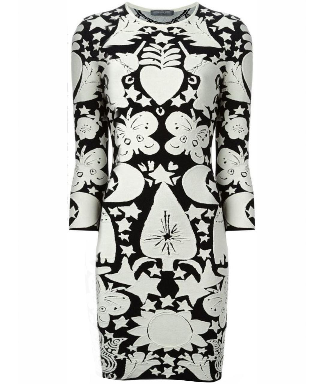 ALEXANDER MCQUEEN Шерстяное коктейльное платье, фото 1