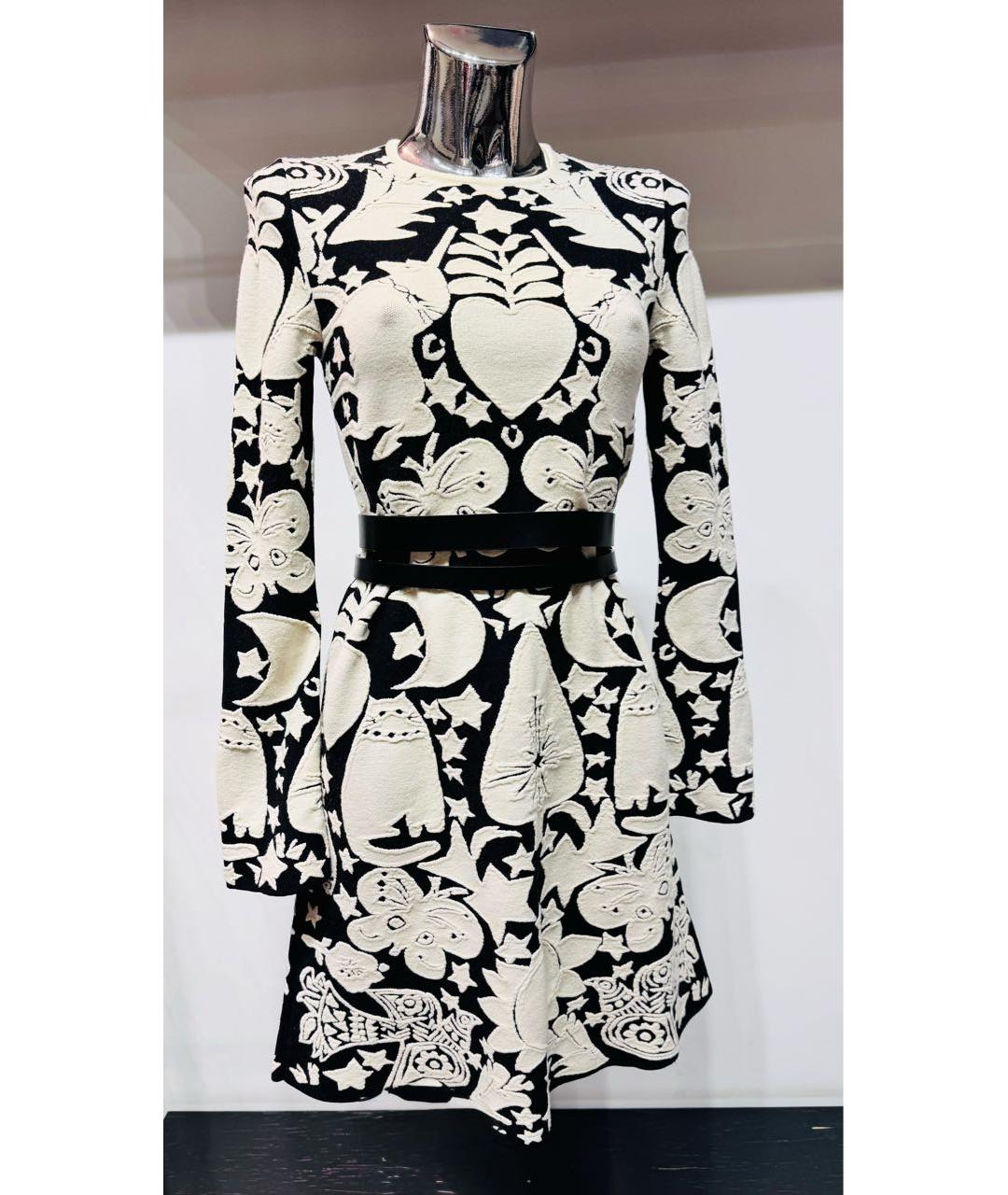 ALEXANDER MCQUEEN Шерстяное коктейльное платье, фото 2