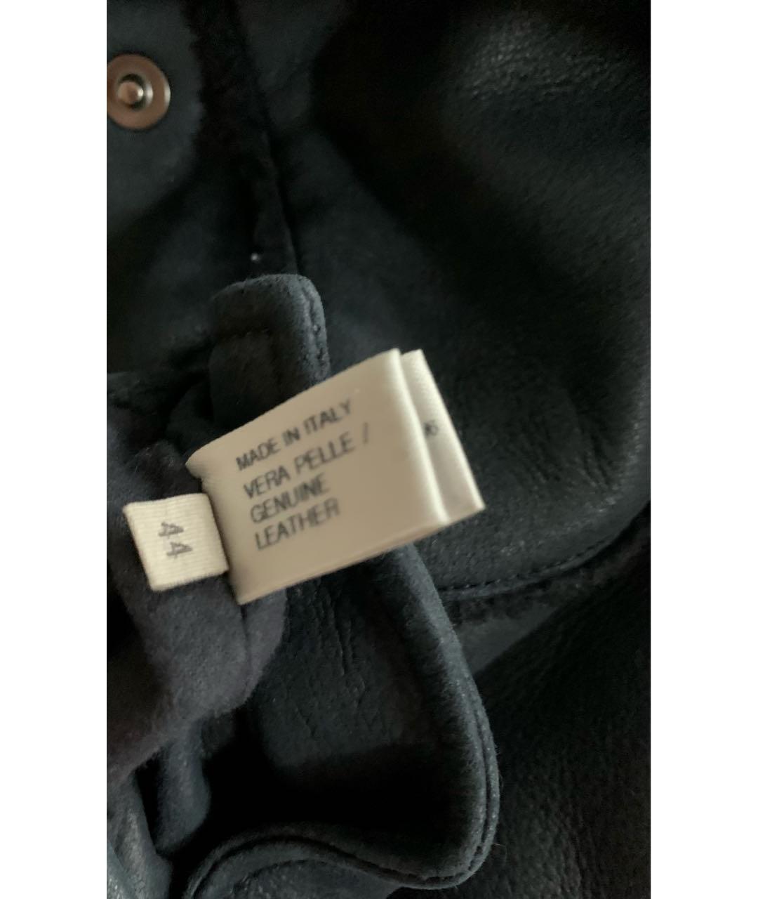 BOTTEGA VENETA Черная меховая дубленка, фото 5