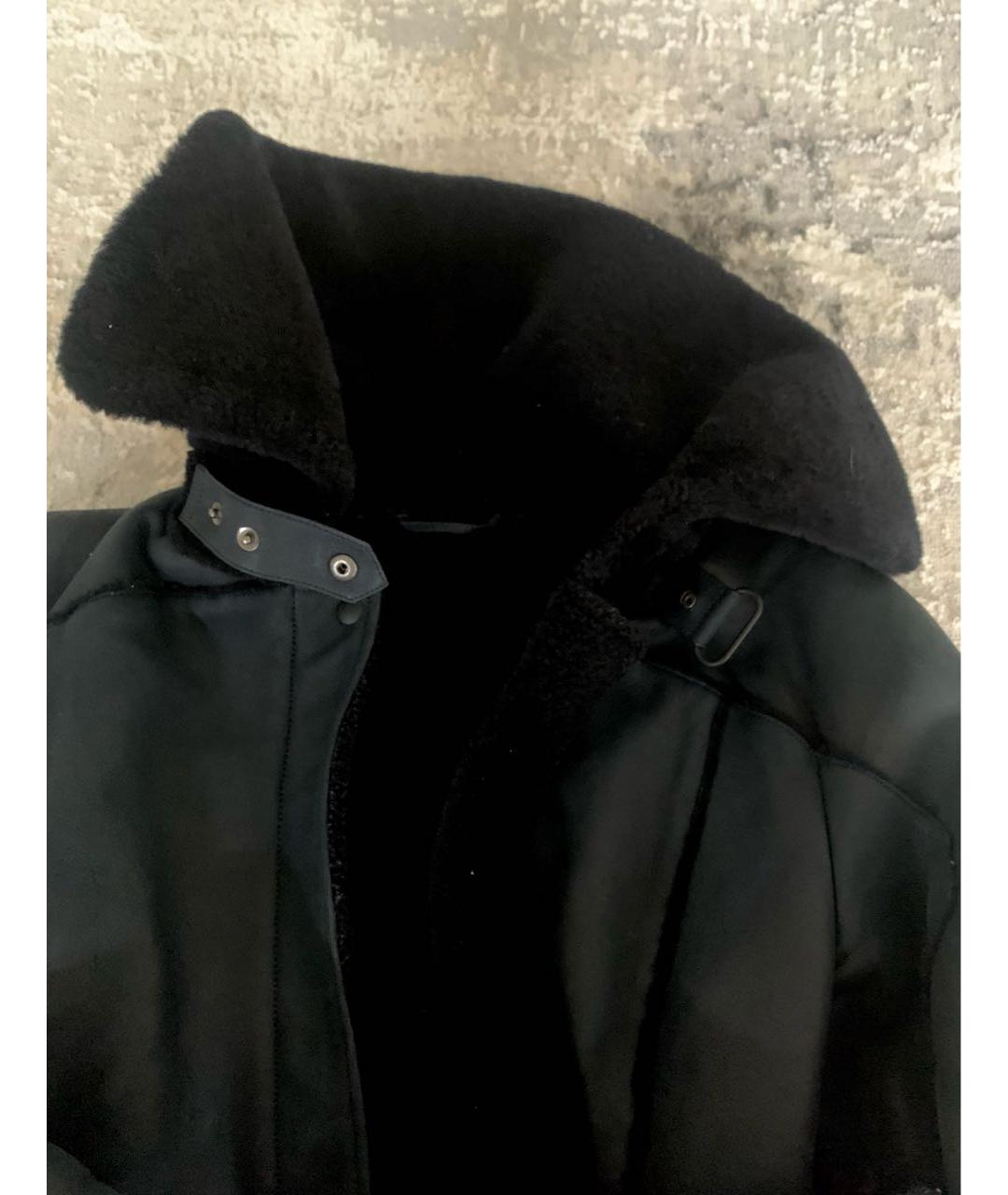 BOTTEGA VENETA Черная меховая дубленка, фото 3