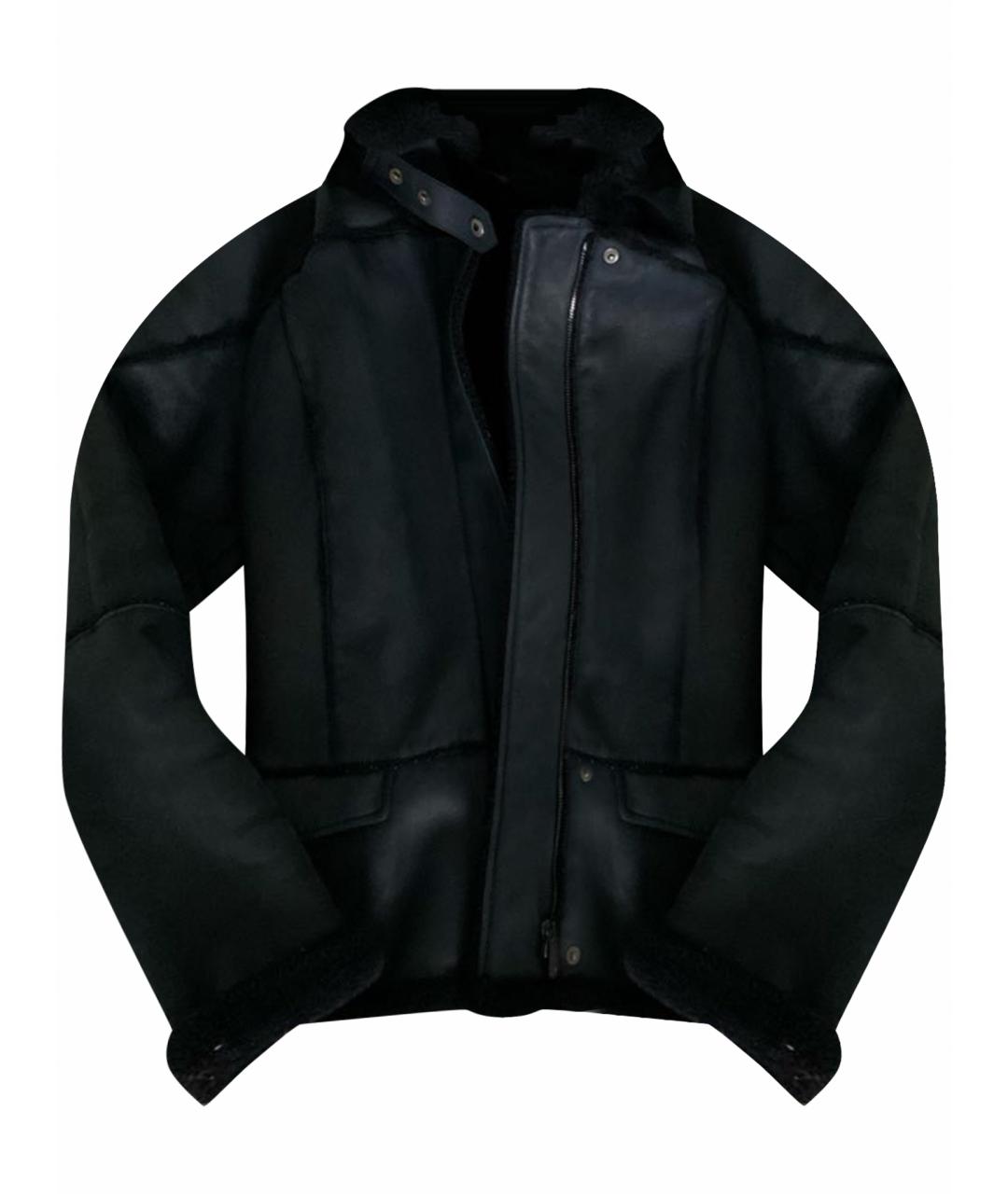BOTTEGA VENETA Черная меховая дубленка, фото 1