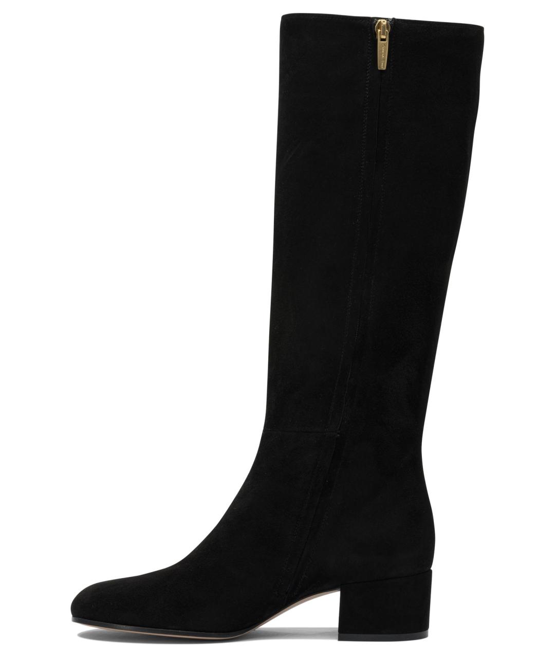 GIANVITO ROSSI Черные кожаные сапоги, фото 3