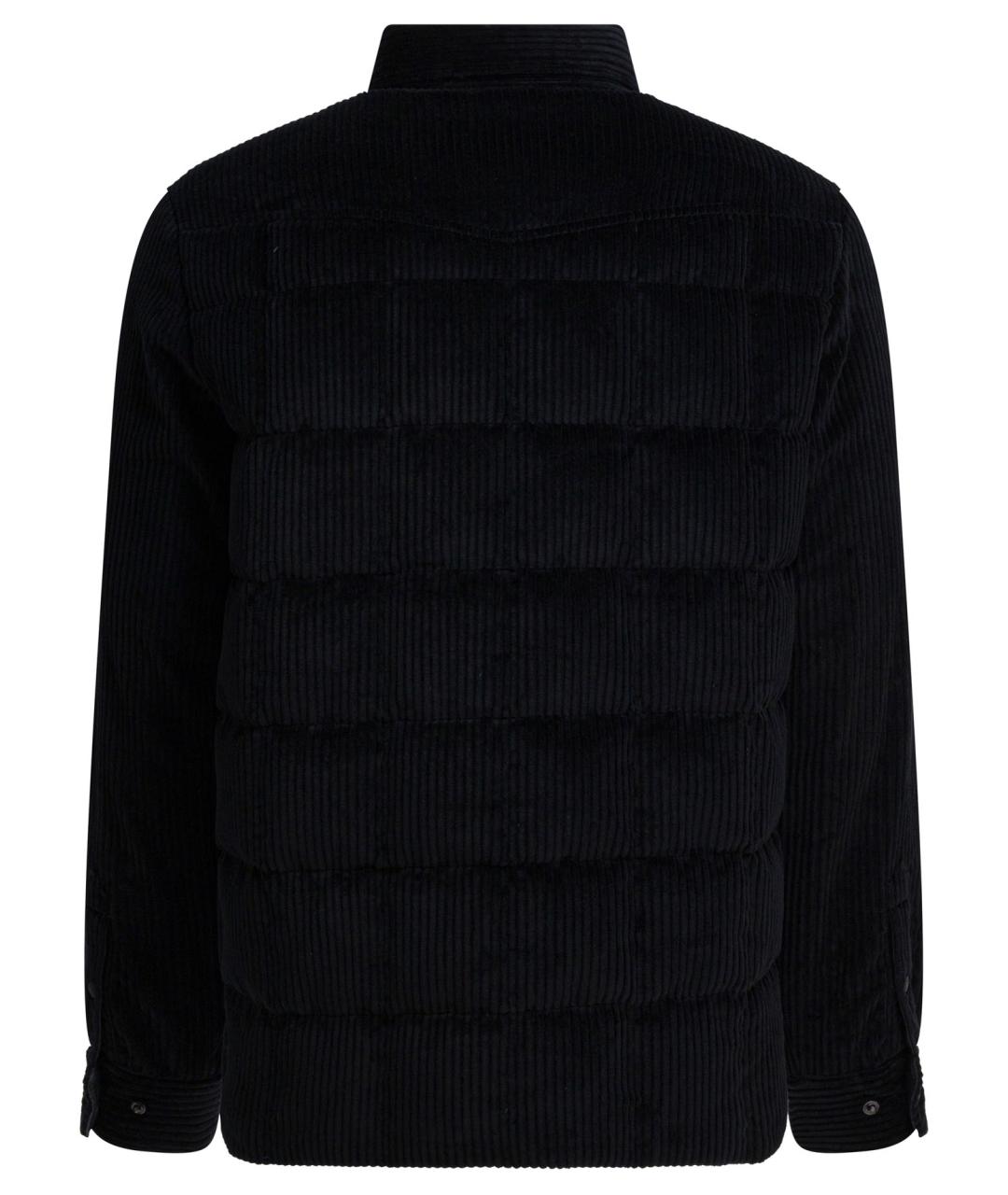 MONCLER GRENOBLE Черная хлопковая куртка, фото 2